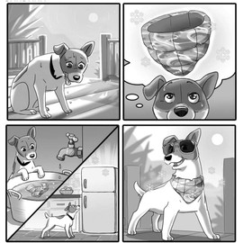 Max Upgrade Dog Instant Cooling Bandana - Breathable Pet Chill Out Scarf Ice Towel, Soft Pet Neck Wrap Cooler for Dogs Cats in Summer (Large)