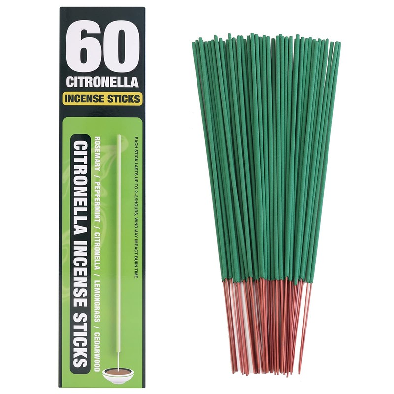 Citronella Incense Sticks 60 Pieces per Box - Outdoor Citronella