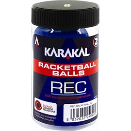Karakal RACKETBALL BALLS BLUE (REC)- TUBE OF 2