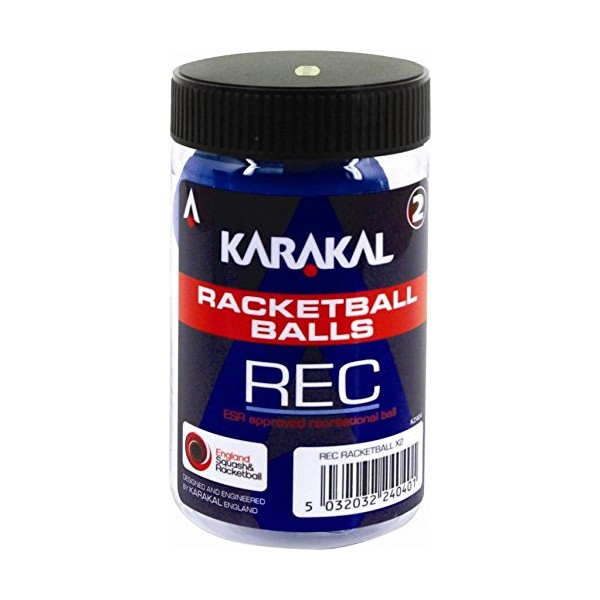 Karakal RACKETBALL BALLS BLUE (REC)- TUBE OF 2