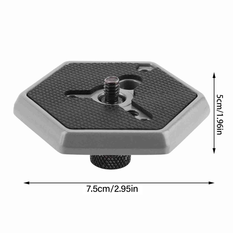 Hexagonal Quick Release Plates 3049 1/4" Screw For 030‑14 RC0