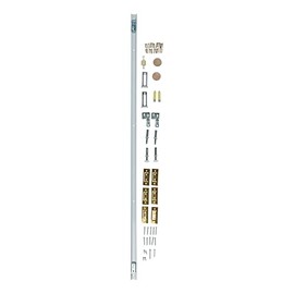 National Hardware N343-723 Complete Double Folding Door Hardware Set, 48-Inch, White, For Indoor Use, Boxed