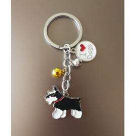 BbearT® Dog Tag Dog Key-ring Keychain,Cute Small Dog Puppy ID Tags Metal Dog Keychain Keyring Keyfob Key Tags Car Keyring Bag Charm Birthday (Yorkshire)