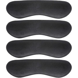 Dr. Foot's Heel Grips Liner Insert for Shoes Too Big, Shoe Inserts Liners for Loose Shoes, Preventing Heel Slipping, Rubbing, Non-Slip (Black)
