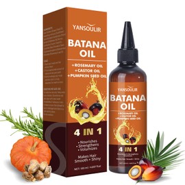 YANSOULIR Batana Oil 4-in-1 Hair Care Essence - Natural Ingredients Nourish, Strengthen, and Add Volume, Making Hair Smooth and Shiny