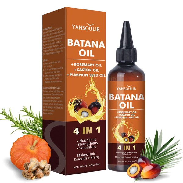 YANSOULIR Batana Oil 4-in-1 Hair Care Essence - Natural Ingredients