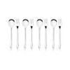 Bloom at Home Metal Swan Teaspoons (4) and Tea Forks