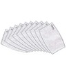 Activated Carbon Replacement Filters (Pack of 10) | H12xW8cm |