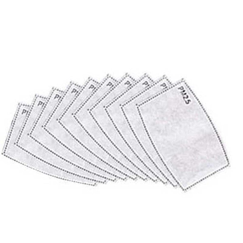 Activated Carbon Replacement Filters (Pack of 10) | H12xW8cm |