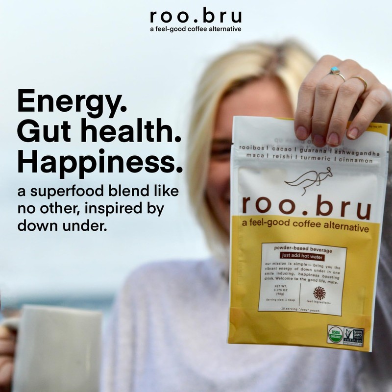 roo.bru | Healthy Coffee Alternative - Caffeine, Superfoods, nootropics &