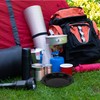 Navoys Enamel Camping Plate 24cm x 3cm - Black, Heat