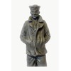Solid Rock Stoneworks Concrete Sailor Statue- 24" Tall (Indigo)