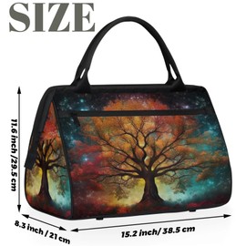 Gym Bag for Women Men, Travel Duffel Bag with Trolley Sleeve, Waterproof Sports Gym Bag AB-1, Bag-022