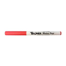 Jacquard Tee-Juice Fabric Marker Medium Tip Red