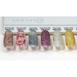 LeChat Nobility – Gel Polish & Nail Lacquer Set (Glitter Collection) (Aqua Glitz (NBCS070))