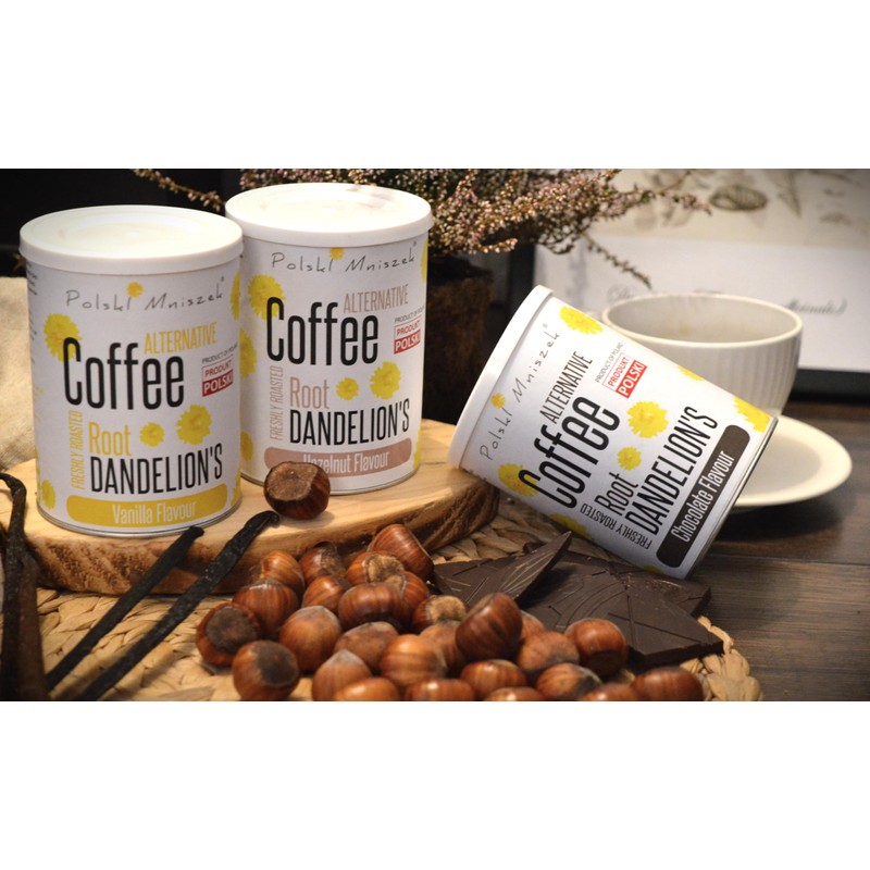 Polski Mniszek Alternative Coffee Dandelion Root Hazelnut Flavour Freshly Roasted