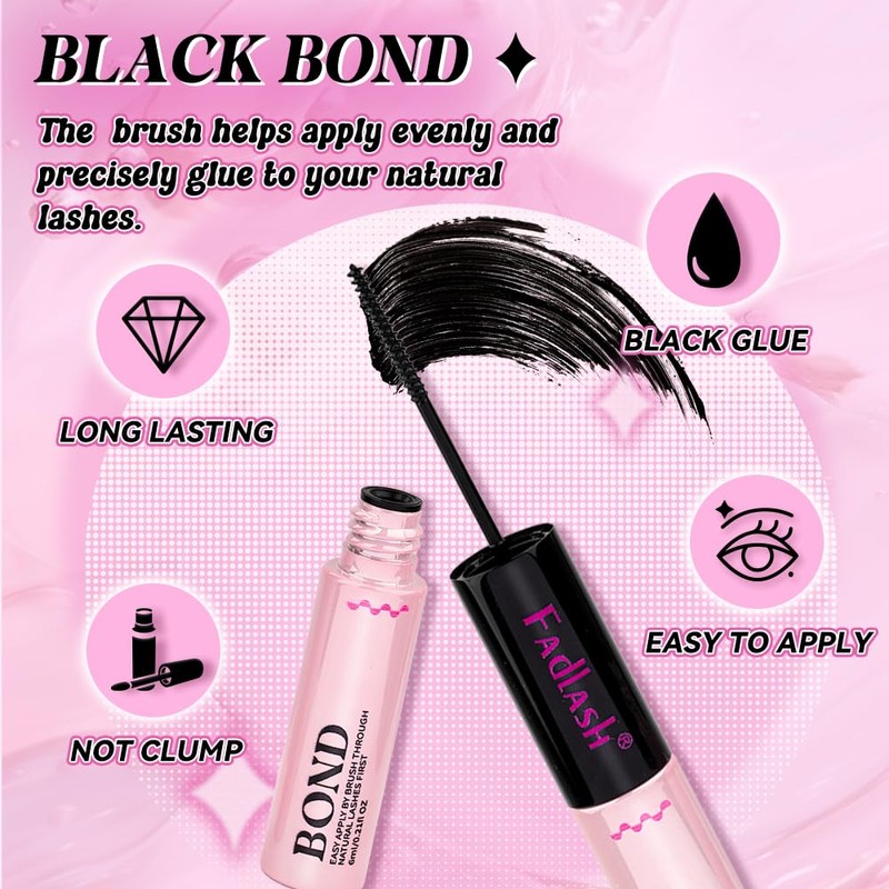 FASLASH Bond and Seal Lash Glue 12ML Lash Cluster Glue