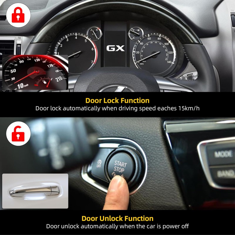 Forten Kingdom OBD Plug Car Auto Window Close Open Rear