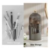 Makeup Brush Holder, 360° Rotating Makeup Organiser High Capacity Acrylic