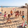 Jetec 12 Pcs Christmas in July Beach Balls 12" Inflatable