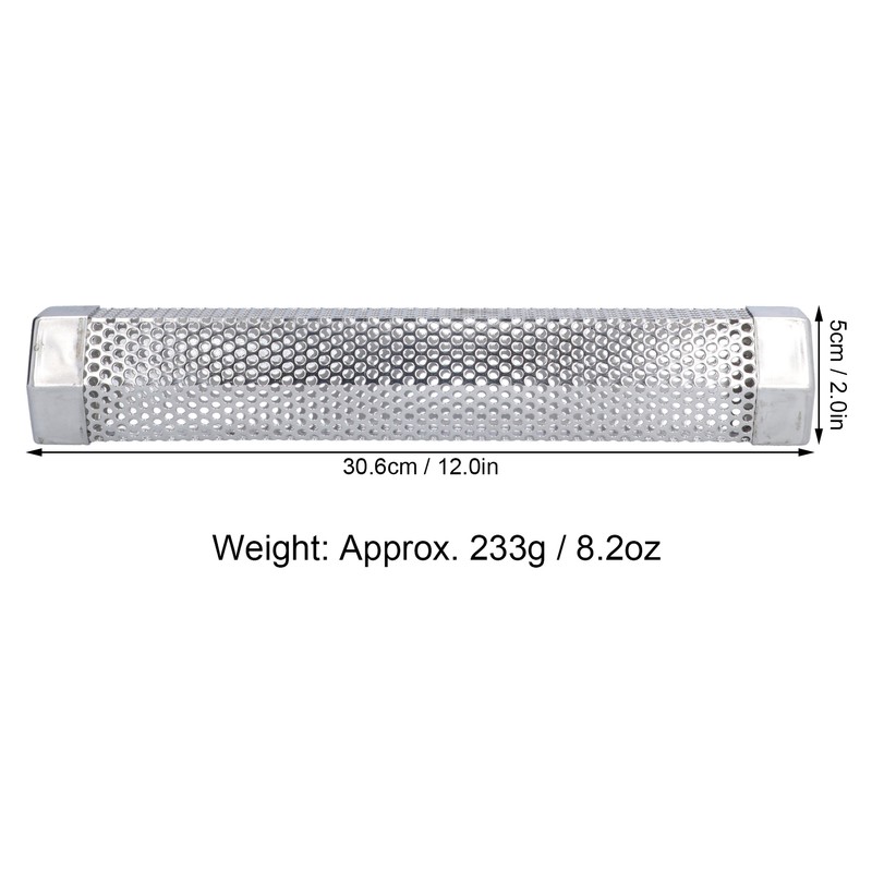 Smoker Tube 304 Stainless Steel Portable Hex Stable Barbecue Smoke