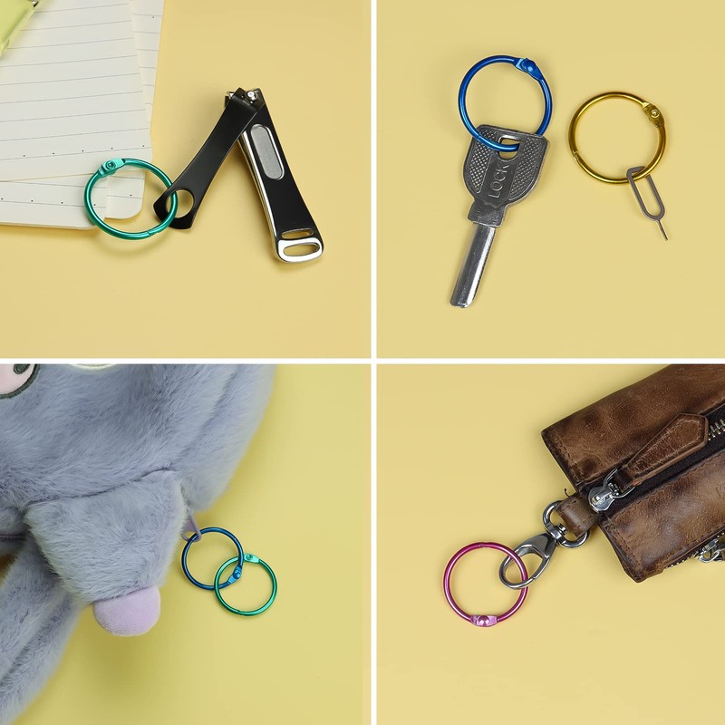 MUSCELL Binder Rings, Loose Leaf Rings,Office Book Rings - 1