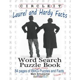 Circle It, Laurel and Hardy Facts, Word Search, Puzzle Book