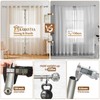 KAMANINA Curtain Rods for Windows 66 to 120 Inch, 7/8