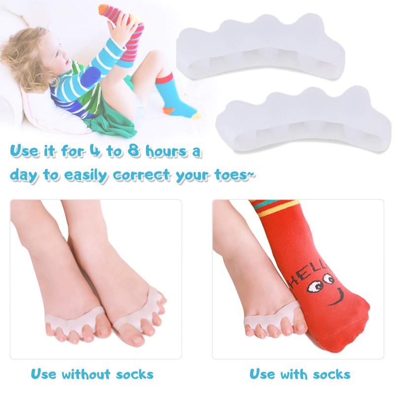 ERSANLI Latest Version Of Children’S Gel Toe Separator And Bunion