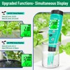 UIUZMAR pH Meter for Hydroponics EC pH Tester, pH PPM
