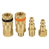 Truper CORAL-4, Juego de 2 conectores y 2 coples para