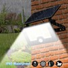 ivSunTEK Solar Wall Lights Outdoor Waterproof with Motion Sensor Wall