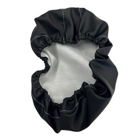 Honda Giorno (AF77) Special Design Seat Cover, Strong Rubber Type, Made in Japan (Thick Fabric) [Fabric Color: Black/White Stitching] Cover Type CHRIS-HCR5613-C10S20