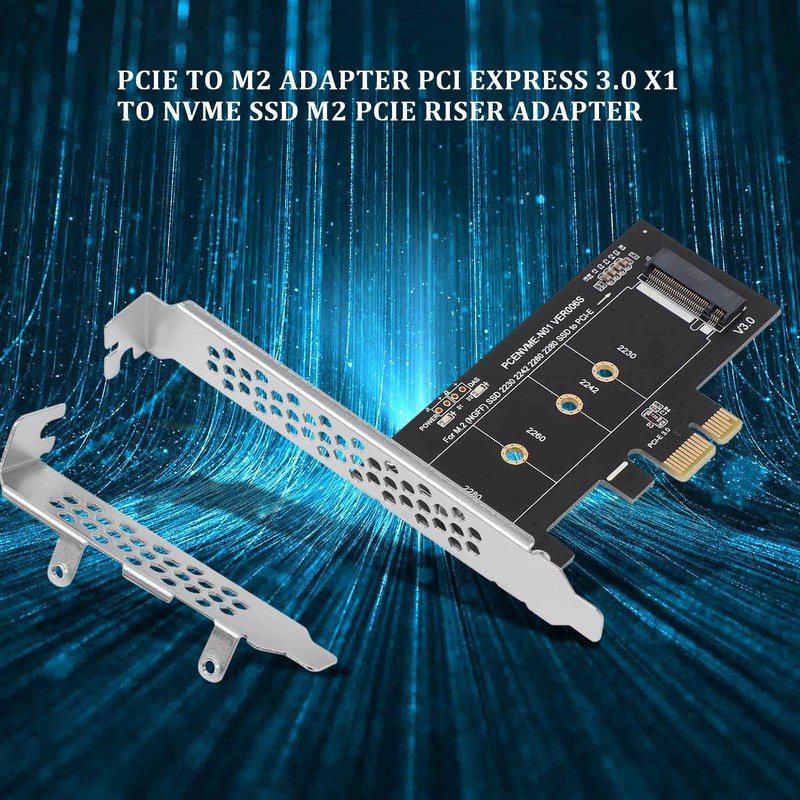 CeaHoify PCIE to M2 Adapter PCI Express 3.0 X1 to