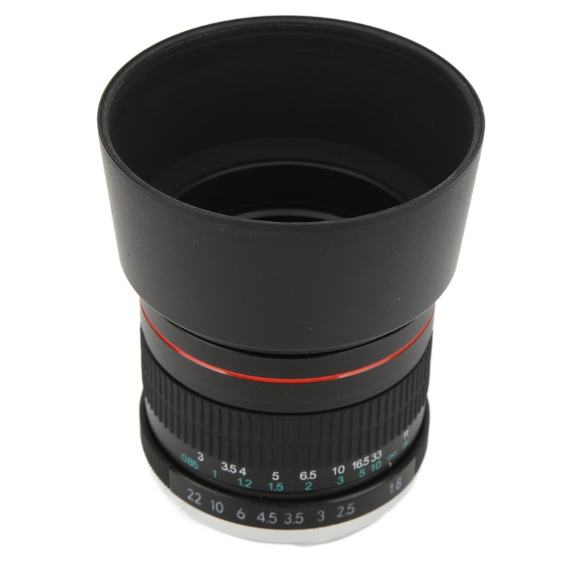 85mm F1.8 Large Aperture Camera Lens Medium Telephoto Manual Focus