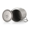 TOMSHOO Ultralight 750ml Titanium Pot Portable Titanium Water Mug Cup