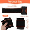 2 Wrist Braces Sports with Velcro Fastening, Wrist Protector Bracelet,