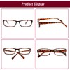 Kerecsen Reading Glasses 5 Pairs Fashion Ladies Readers Spring Hinge