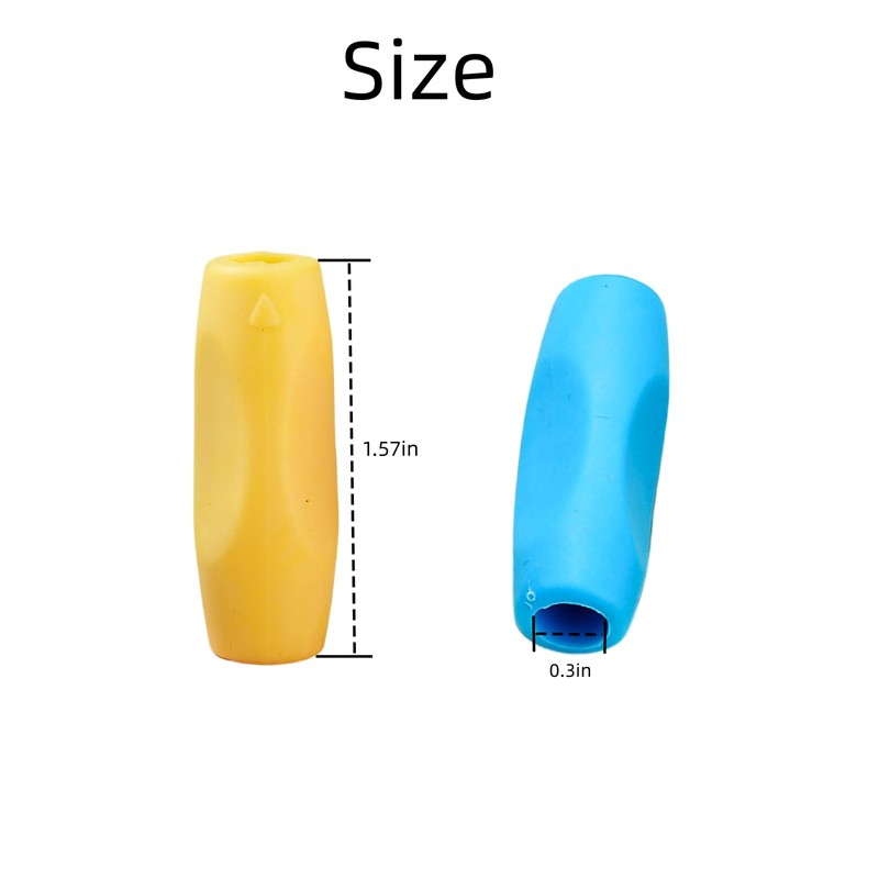 4PCS Pencil Grips for Kids Handwriting,Silicone Children Pencil Holding Practise
