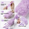10 Pack Disposable Duster with 1 Handle,Thickened & Dense Fiber