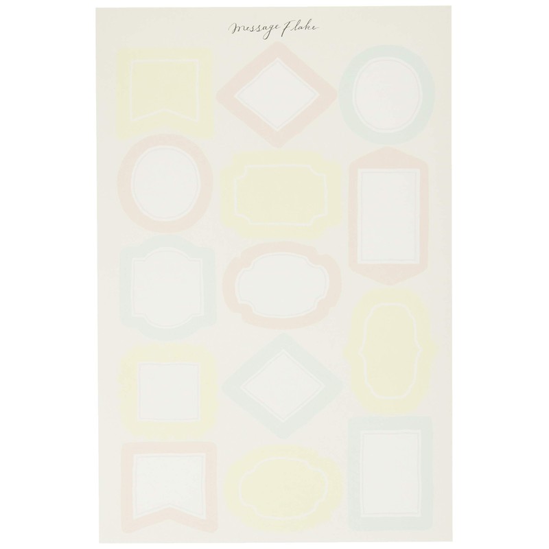 Blue GGYS-01 Flower Gift Paper Square Type