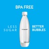SodaStream 1 L White Fuse Bottles Twin Pack