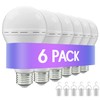 Emergency Rechargeable Led Light Bulb with Hook,Stay Lights Up When