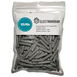 ELECTROHOGAR 125 Dishwasher Frame Cover Caps | Highest Protective Cap | Compatible with All Dishwashers: Bosch, Electrolux, AEG, Balay, Teka, Zanussi (Grey)
