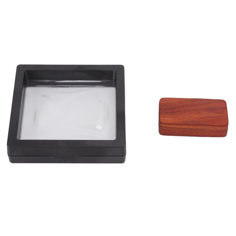 Fidget Slider Red Sandalwood Stress Relief Engraved Fingertip Fidget Slider