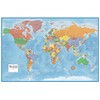 World Classic Wall Map Poster Mural (24x36 Paper Folded)