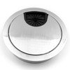 Jetland Desk Grommet for Wire Organizer - Brushed Silver, Fits