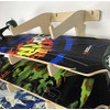 The Showcase Longboard Skateboard Display Wall Rack - Holds 5