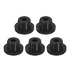sourcing map 5 Pcs Black Plug Holes, Waterproof Rubber Button