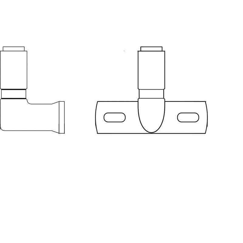HELLA 8HG 006 294-111 Holder, rotating beacon - angled -